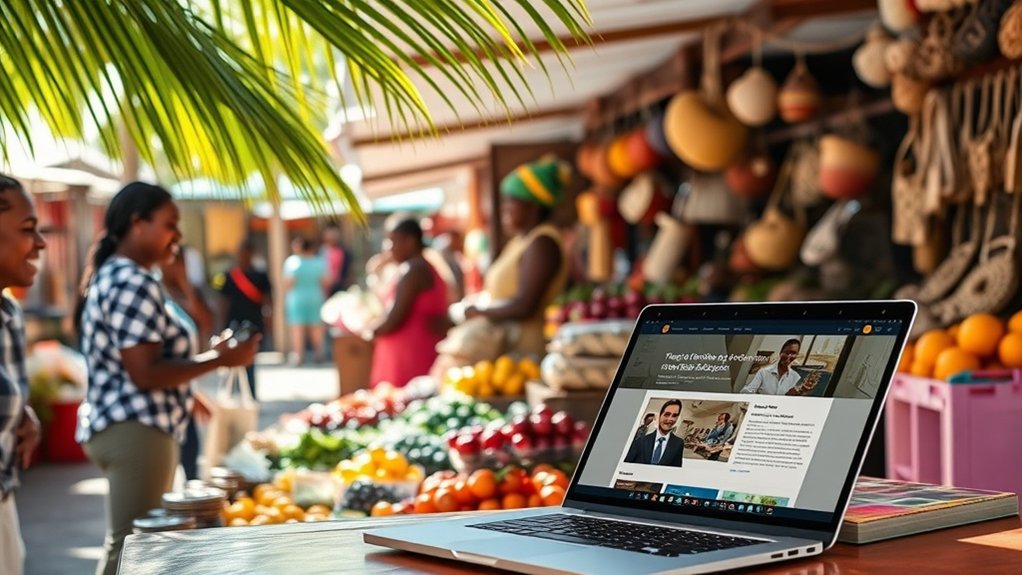 élargir la portée des affaires en ligne