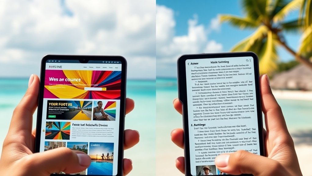 L'optimisation mobile est essentielle