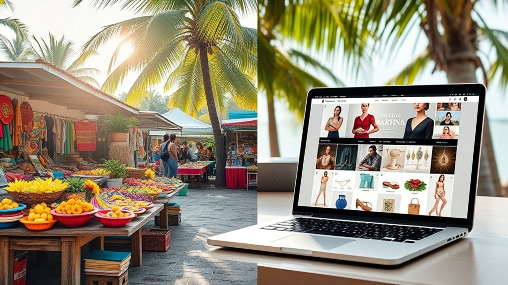 avantages d'un magasin en ligne