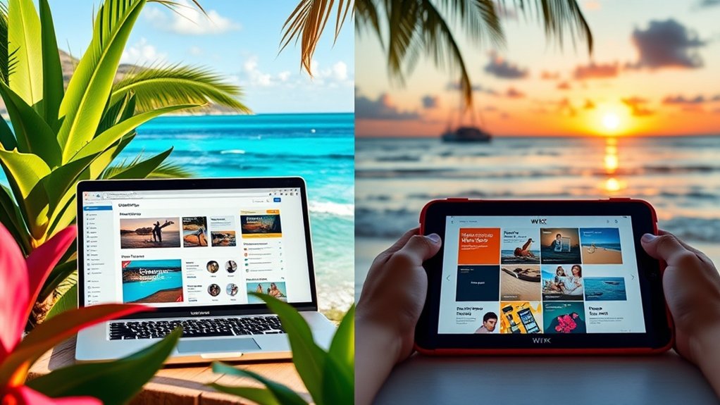 flexibilité de WordPress contre simplicité de Wix